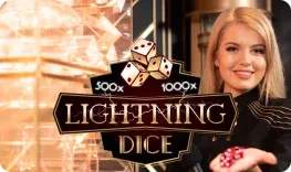 Posido offre il gioco online Lightning Dice